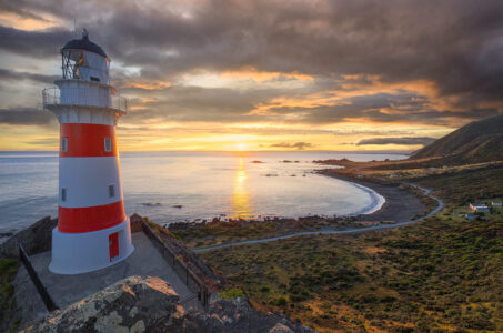 Cape Palliser Lighthouse located 1 hour's drive from River Retreat